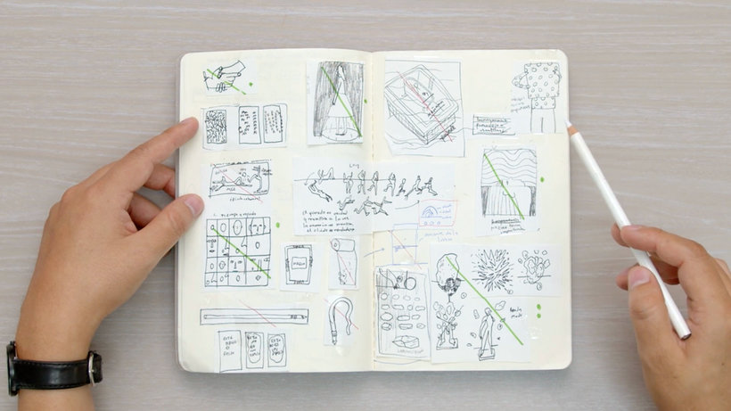 Cuaderno de dibujo como laboratorio de ideas, Cuaderno de dibujo como  laboratorio de ideas (joanxvazquez)