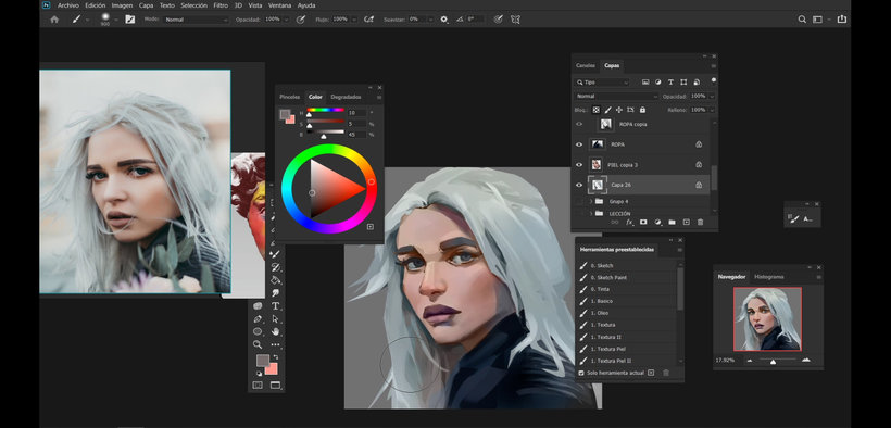 Principles of digital painting for portraits | 